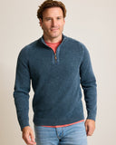 Sunbreak Half-Zip Sweater in Coastline by Tommy Bahama