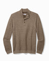 Autumn Pier Button Mock-Neck Sweater in Auberage by Tommy Bahama