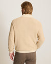 Coolside Clear Water IslandZone® Half-Zip Sweater in Tanned by Tommy Bahama