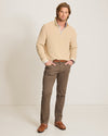 Coolside Clear Water IslandZone® Half-Zip Sweater in Tanned by Tommy Bahama
