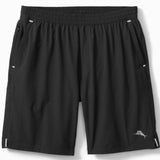 Monterey Coast 9-Inch Hybrid Shorts in Black by Tommy Bahama