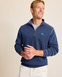 Tobago Bay Half-Zip Sweatshirt in Island Navy by Tommy Bahama