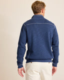 Tobago Bay Half-Zip Sweatshirt in Island Navy by Tommy Bahama