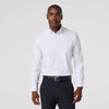 Leeward Long Sleeve Dress Shirt in Espresso Joel Plaid by Mizzen+Main