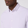Leeward Long Sleeve Dress Shirt in Lavender Haze Straton Check by Mizzen+Main