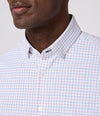 Leeward No Tuck Dress Shirt in Mulberry Conrad Tattersall by Mizzen+Main