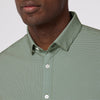 Leeward No Tuck Dress Shirt in Olive Pressed Diamond by Mizzen+Main
