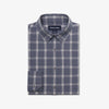 City Flannel in Dark Slate Oliver Plaid by Mizzen+Main