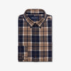 City Flannel in Mocha Timothy Plaid by Mizzen+Main