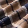 City Flannel in Mocha Timothy Plaid by Mizzen+Main