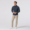 City Flannel in Navy Heather by Mizzen+Main