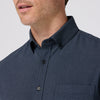 City Flannel in Navy Heather by Mizzen+Main