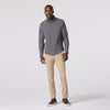 City Flannel in Pewter Heather by Mizzen+Main