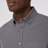 City Flannel in Pewter Heather by Mizzen+Main