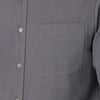 City Flannel in Pewter Heather by Mizzen+Main