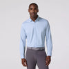 Halyard Long Sleeve Dress Shirt in Cloud Blue Peter Gingham by Mizzen+Main