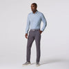 Halyard Long Sleeve Dress Shirt in Cloud Blue Peter Gingham by Mizzen+Main