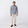 Kennedy Shirt in Dark Slate David Plaid by Mizzen+Main