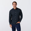 Kennedy Shirt in Navy Everett Grid by Mizzen+Main