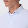Leeward Dress Shirt in Cloud Blue Finn Check by Mizzen+Main