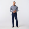 Leeward Dress Shirt in Espresso Doug Plaid by Mizzen+Main