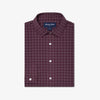 Leeward Dress Shirt in Merlot Cole Plaid by Mizzen+Main