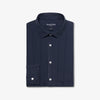 Leeward No Tuck Dress Shirt in Navy Manor Plaid by Mizzen+Main