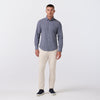 Leeward No Tuck Dress Shirt in Thistle Smith Plaid by Mizzen+Main