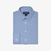 Leeward Formal Dress Shirt in Sky Levi Plaid by Mizzen+Main