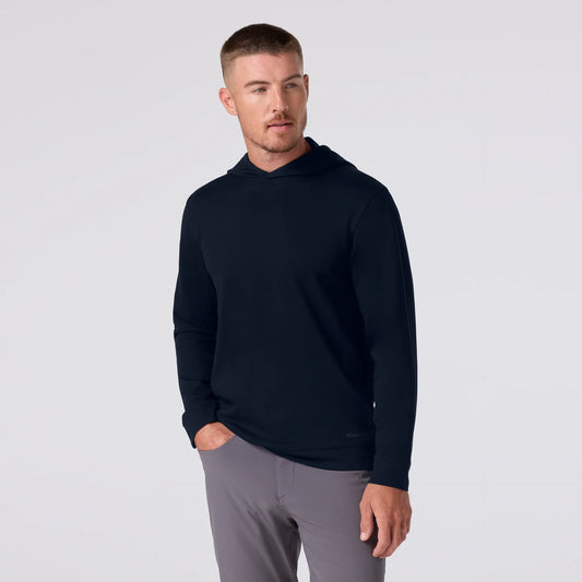 KPI Hoodie in Navy by Mizzen+Main