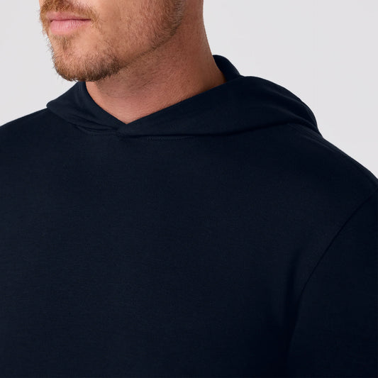 KPI Hoodie in Navy by Mizzen+Main