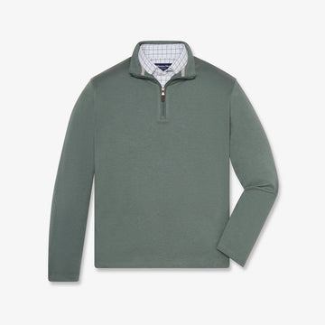 KPI Quarter Zip in Hemlock by Mizzen+Main