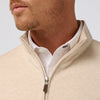KPI Quarter Zip in Oat Heather by Mizzen+Main