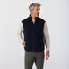 Crosby Fleece Vest in Navy by Mizzen+Main