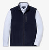 Crosby Fleece Vest in Navy by Mizzen+Main