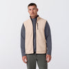 Crosby Fleece Vest in Oat by Mizzen+Main