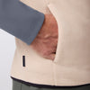 Crosby Fleece Vest in Oat by Mizzen+Main