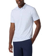 Versa Polo in White Multi Stripe by Mizzen+Main