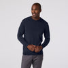 Heritage Crewneck Sweater in Navy by Mizzen+Main