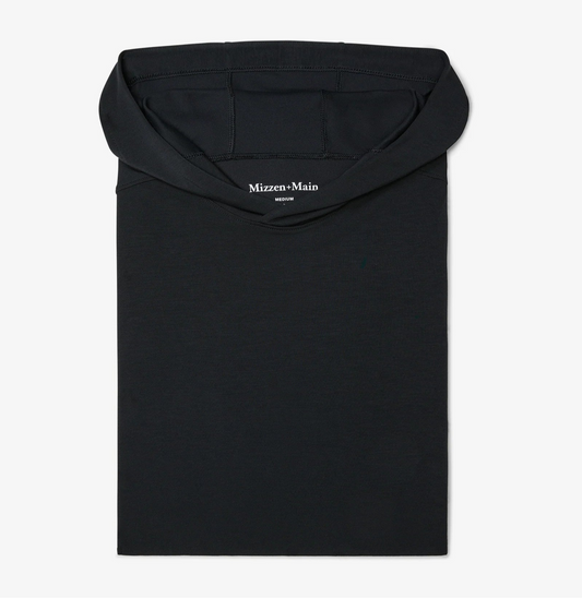 Knox Hoodie in Black by Mizzen+Main