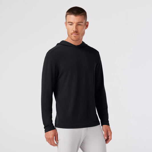 Knox Hoodie in Black by Mizzen+Main