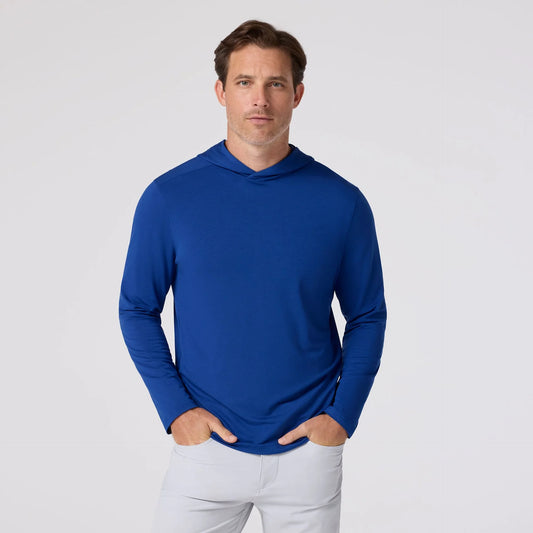 Knox Hoodie in Cobalt by Mizzen+Main