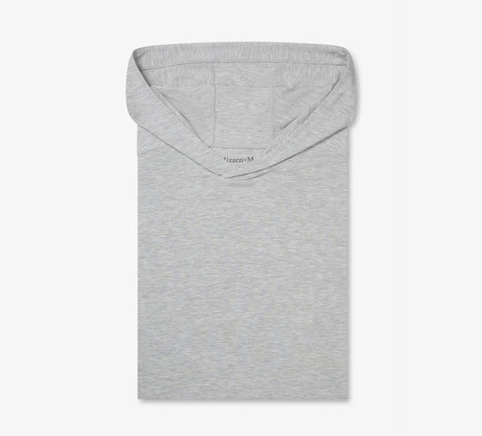 Knox Hoodie in Light Gray Heather by Mizzen+Main