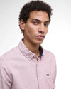 Turner Tailored Shirt in Earth Pink by Barbour