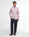 Turner Tailored Shirt in Earth Pink by Barbour
