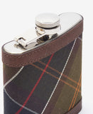 Hip Flask in Classic Tartan by Barbour