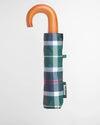 Tartan Mini Umbrella in Evergreen Tartan by Barbour
