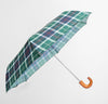 Tartan Mini Umbrella in Evergreen Tartan by Barbour
