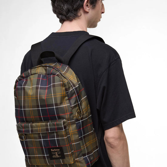 barbour laptop backpack Field Waxed O/S / Olive/Black Crafted from durable waxed cotton Barbour Torridon Backpack Classic Tartan