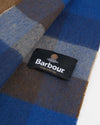 Large Tattersall Scarf in Navy Mix by Barbour